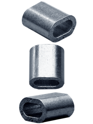 Aluminiowa tuleja zaciskowa uchwyt zacisk montażowy do lin i zawiesi - 16mm