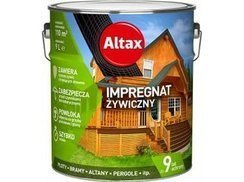 ALTAX impregnat żywiczny do drewna 9L. mahoń