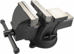 Imadło ślusarskie żeliwne obrotowe o długości szczęk 100 mm Topex 07A210