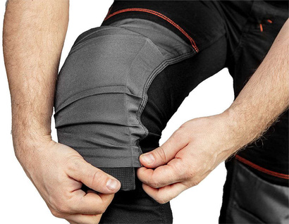 Ogrodniczki robocze HD Slim wzmocnione Oxford Neo 81-248