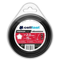 Żyłka tnąca do kosy gwiazdka PREMIUM LINE Cellfast 2,7 mm x 15 m 35-055