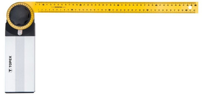 Kątomierz nastawny o wymiarach 500 x 240 mm Topex 30C345