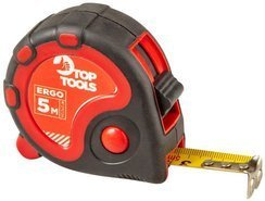 Miara zwijana stalowa z systemem blokady 5 m x 19 mm Top Tools 27C124
