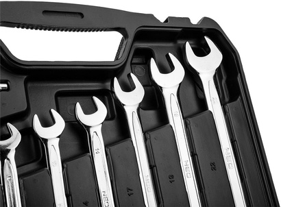 Zestaw kluczy nasadowych 1/2", 1/4" 82 elementów Neo 10-059