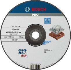 Tarcza tnąca do kamienia PRO Stone 230 × 3 mm Bosch