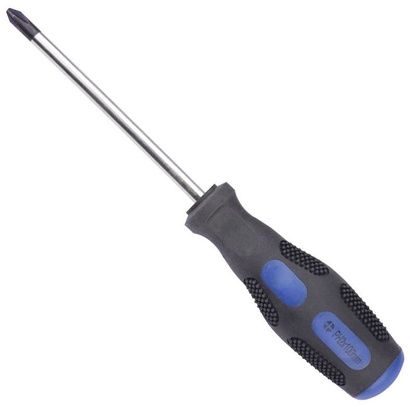Wkrętak krzyżowy z magnetyczną końcówką ze stali CrV o rozmiarze PH2 x 100 mm Top Tools 39D652