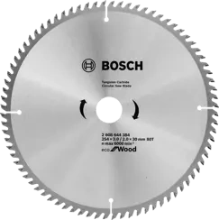 Tarcza pilarska do drewna ECO FOR WOOD Bosch 254x30 mm 80 zębów