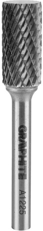 Frez walcowy do metalu HM, typ A 12 x 25 mm do szlifierki Graphite 55H353