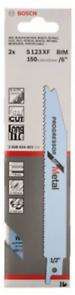 Brzeszczot do piły szablastej do metalu PROGRESSOR FOR METAL Bosch S 123 XF 2 sztuki