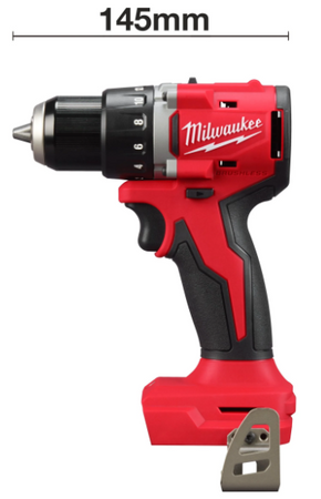 Wiertarko-wkrętarka akumulatorowa bezszczotkowa 18V M18 BLDDRC-0X Milwaukee + walizka