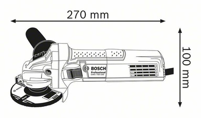 Szlifierka kątowa sieciowa 750 W GWS 750-125 S Bosch Professional 125 mm