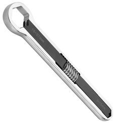 Klucz oczkowy nastawny dwustronny ze stali CrV z płynną regulacją o zakresie 5 - 27 mm Neo 03-031