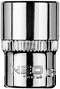 Nasadka sześciokątna krótka ze stali CrV o rozmiarze 1/4" 12 mm Neo 08-452