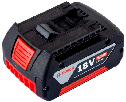 Młot udarowo-obrotowy akumulatorowy z silnikiem bezszczotkowym Bosch Professional GBH 187-LI + akumulator 18V 2 x 5.0Ah + ładowarka + walizka