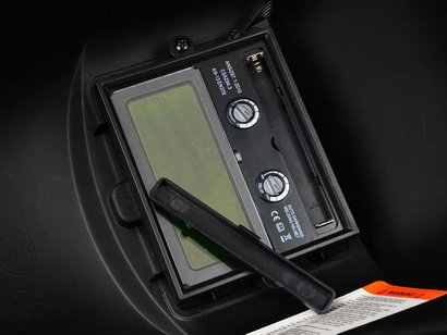 Geko przyłbica spawalnicza samościemniająca profi grey smt