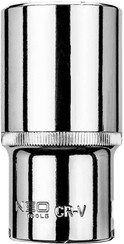 Nasadka sześciokątna długa ze stali CrV o rozmiarze 1/2" 36 mm Neo 08-486