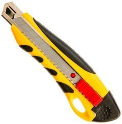 Nóż z ostrzem łamanym o szerokości ostrza 18 mm Topex 17B428