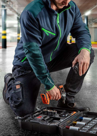 Bluza polarowa robocza wzmacniana z Cordury Premium Neo 81-506 rozmiar XXL