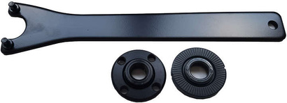 Zestaw szlifierek kątowych Makita 125 mm i 230 mm + walizka DK0053 - GA9020 i 9558HNR