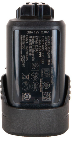 Bosch akumulator litowo-jonowy do elektronarzędzi Bosch Professional GBA 10,8 / 12 V o pojemności 2,0Ah 1600Z0002X