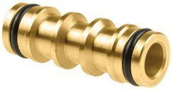 Łącznik dwójnik do węża ogrodowego 1/2" i 3/4" BRASS Cellfast 52-840