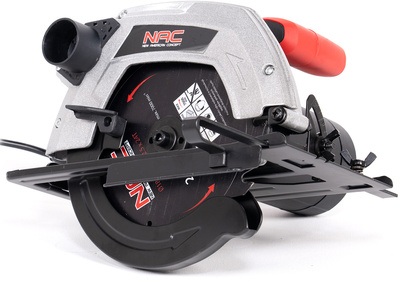 Pilarka tarczowa elektryczna ręczna do drewna 1400W Nac CS-185-14-GN