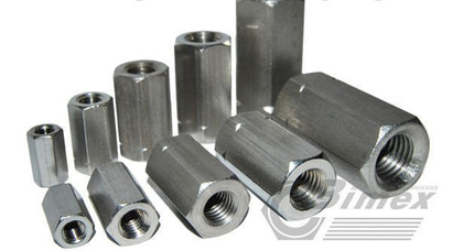 M5 NAKRĘTKA ZŁĄCZNA DŁUGA NIERDZEWNA A2 | opakowanie 5 SZTUK