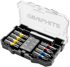 Końcówki wkrętakowe Graphite 10 sztuk