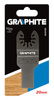 Brzeszczot do narzędzi wielofunkcyjnych do drewna Graphite 20 mm 56H008
