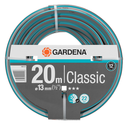 Wąż ogrodowy Gardena Classic o średnicy 13 mm 1/2'i długości 20 m 18003-20