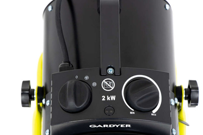 Nagrzewnica elektryczna Gardyer 2 kW 230V z termostatem