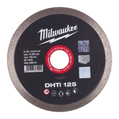 Tarcza diamentowa D125 DHTI Milwaukee 4932399553