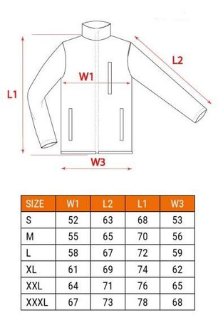 Bluza polarowa robocza granatowa Neo 81-502 rozmiar S