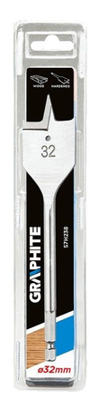 Wiertło łopatkowe do drewna Graphite 32x152 mm 57H238