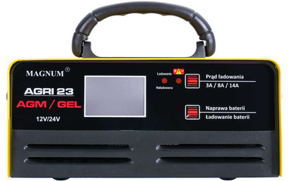 Prostownik transformatorowy do akumulatorów Magnum AGRI 23 12/24V
