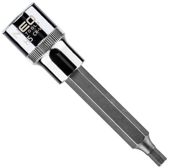 Końcówka sześciokątna na nasadce H5 x 100 mm Neo 08-780