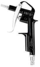 Pistolet do przedmuchiwania do kompresora z krótką dyszą Neo 14-708