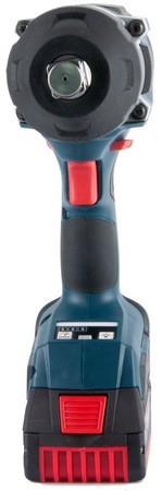 Klucz udarowy akumulatorowy Bosch Professional GDS 18V-1050 H BITURBO + akumulator 2 x 5 Ah + ładowarka + L-BOXX 136