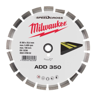 Tarcza diamentowa Speedcross ADD 350 mm Milwaukee 4932478952