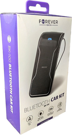 Zestaw głośnomówiący do samochodu Forever Bluetooth MF-500 CAR KIT BK-100