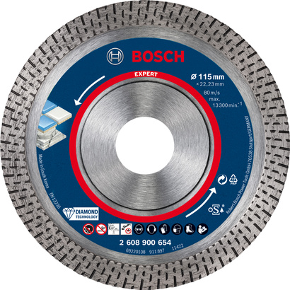 Bosch tarcza diamentowa do cięcia ceramiki, płytek 125mm  HardCeramic Expert
