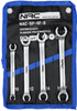 Zestaw kluczy płaskich półotwartych do przewodów hamulcowych 8-17 mm Nac 4 el. NAC-SP-4F-S