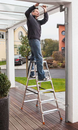 Drabina aluminiowa dwustronna Krause Dopplo 2x6