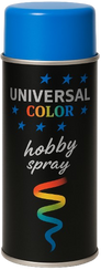 UniversalColor błękit połysk spray 400 ml - farba uniwersalna RAL 5015