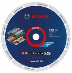 Tarcza diamentowa do metalu Bosch z systemem X-LOCK do szlifierek kątowych o średnicy 230 mm 2608900536