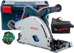 Zagłębiarka tarczowa akumulatorowa bezszczotkowa GKT 18V-52 GC Bosch Professional + L-BOXX 238