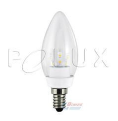 POLUX ŻARÓWKA ŚWIECZKA LED E14 3W ZIMNA