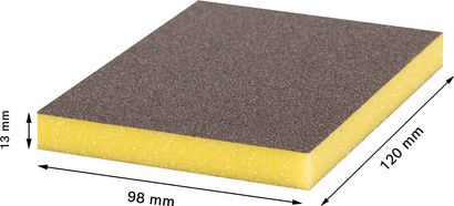 Bosch gąbka ścierna do drewna EXPERT S473 Standard 98 x 120 x 13 mm, drobna