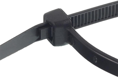 Opaski zaciskowe trytytki czarne 300x3,6 mm 100 sztuk