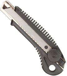 Nóż z ostrzem łamanym 18 mm, blokada śrubowa